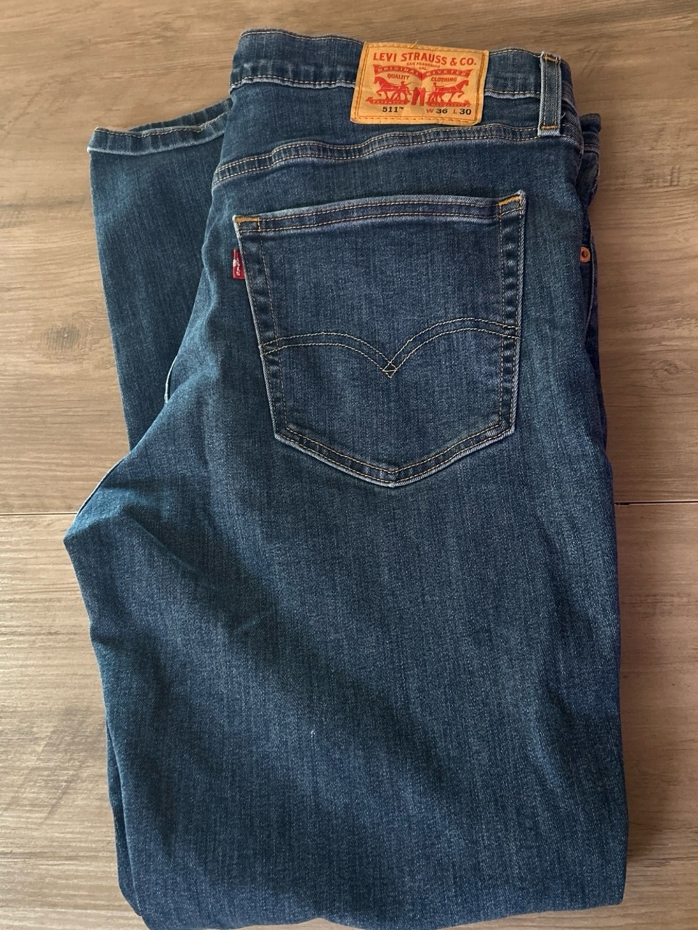 Levi's Men's Dark Blue 511 size 36/30